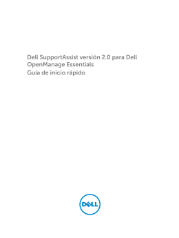 Dell SupportAssist versión 2.0 para Dell OpenManage Essentials