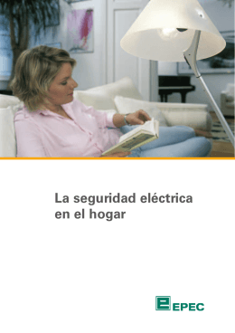 La seguridad eléctrica en el hogar