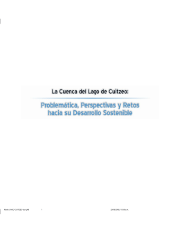 folleto LAGO CUITZEO byn.p65 - Centro de Investigaciones en