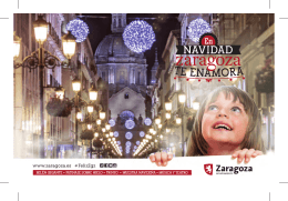 Folleto Navidad 2014 - Ayuntamiento de Zaragoza