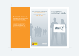 folleto DNIe pdf - DNI electrónico