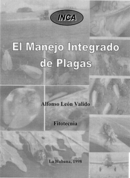 Edición del folleto "Manejo integrado de plagas"
