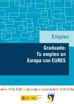 Graduado: Tu empleo en Europa con EURES Empleo