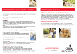 folleto seguro para animales v7 - Moncan | Hospital Veterinario en