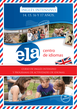 FOLLETO PDF Web - Ela Escuela de Idiomas en Marbella España