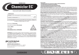 Chemiclor EC folleto