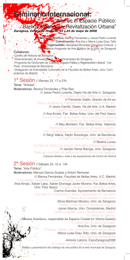 Seminario Internacional: