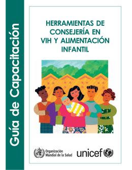 Herramientas de Consejería en VIH y Alimentación Infantil