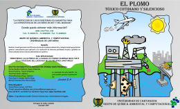 Folleto plomo version final - prof. jesus olivero