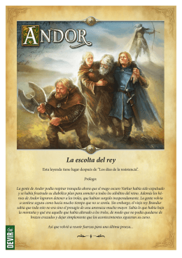 La escolta del rey - Las Leyendas de Andor