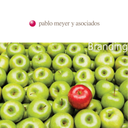 folleto “branding” pdf - Pablo Meyer y Asociados