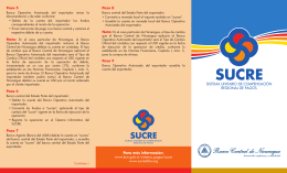 Folleto SUCRE 22-02-2013 - Banco Central de Nicaragua