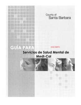 Santa Barbara Ser¥iaios de Salud Mental de Medi-Cal