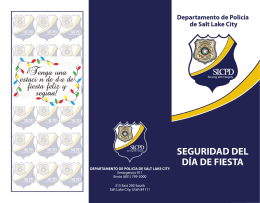 SP Holiday - Salt Lake City Police Department