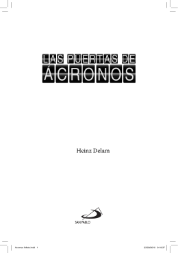 Acronos folleto.indd - Las puertas de Acronos