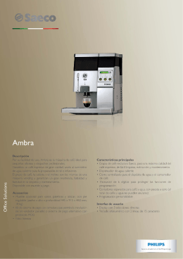 Ambra SP - Saeco Vending