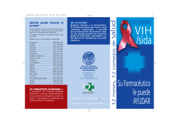 folleto sida farmacias zaragoza