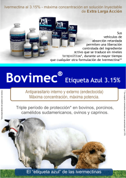 Folleto comercial - Vetermex Animal Health SA de CV