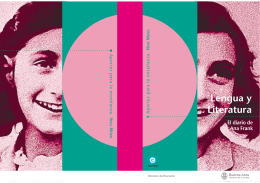 Lengua y Literatura. El diario de Ana Frank