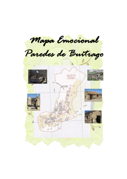 Mapa Emocional Paredes de Buitrago