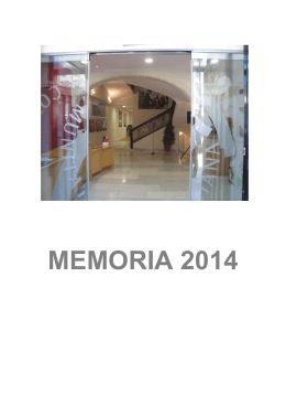 MEMORIA 2014 - Turismo Alcoy
