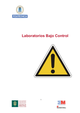 Laboratorios: Organizacin preventiva
