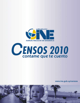 Page 1 URUGUAY vá i\lE CENsos 2010 contame que te cuento