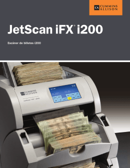 JetScan iFX i200 - Cummins Allison