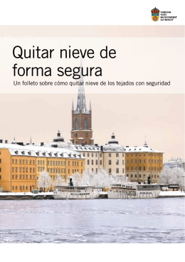 Quitar nieve de forma segura, ADI 660 Sp