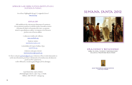 Semana santa 2012 - Jesuit Restorative Justice Initiative