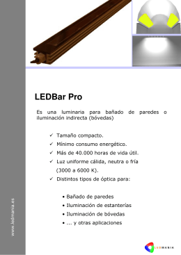Folleto LEDBar Pro ext 5-2011