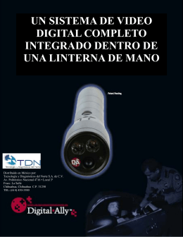 Folleto Lampara Digital-Ally - Tecnología y Diagnósticos del Norte
