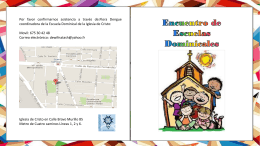 folleto - Presbiterio de Madrid y Extremadura