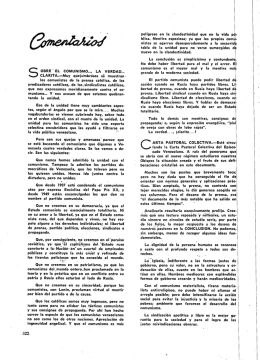S OBRE”EL comumsmo..., LA VERDAD