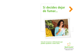 Si decides dejar de fumar
