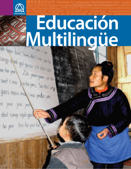 educación bilingüe - SIL International