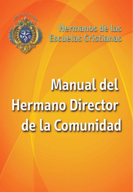 Manual del Hermano Director de la Comunidad