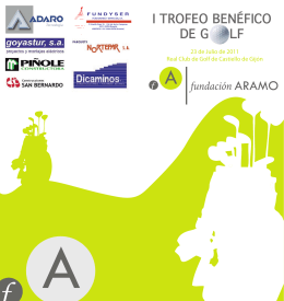 folleto - Fundación Aramo