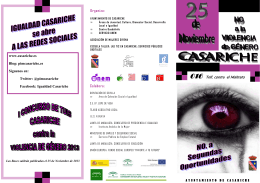 folleto 25noviembre 2013 - Excmo. Ayuntamiento de Casariche