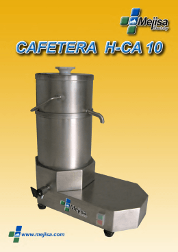 Folleto Cafetera H
