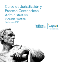 CONTENCIOSO16- folleto.cdr - Instituto de Estudios Cajasol