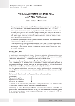 problemas matemáticos en el aula más y más problemas