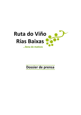 Información Ruta do Viño Rías Baixas
