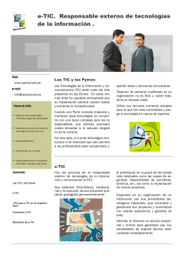 folleto e-TIC XperienceIT V0903_3.pub