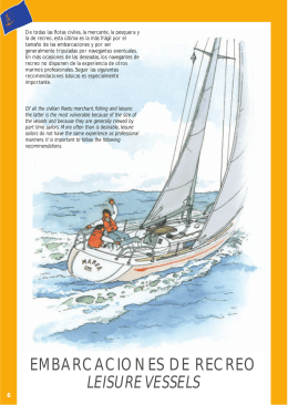 folleto (170x240 mm) - Salvamento Marítimo
