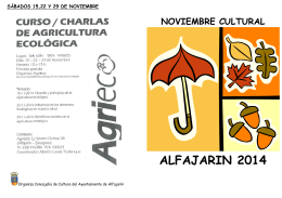 folleto informativo - Ayuntamiento de Alfajarín