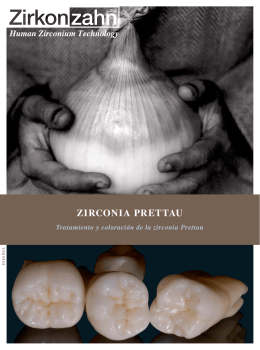 Coloración zirconia Prettau