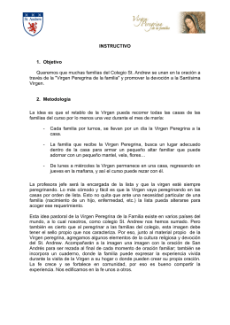 INSTRUCTIVO 1. Objetivo Queremos que muchas familias del