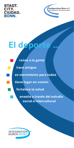 El deporte …