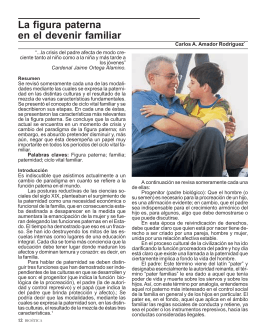 La figura paterna en el devenir familiar